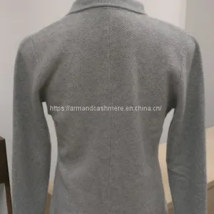 Men's 100% Cashmere Sweater Jacket (1415JK2) thumbnail-2
