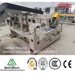 Cast Iron Body Hard Wood Plywood Veneer CNC Spindleless Rotary Peeling Machine thumbnail-4