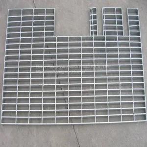 Customized Heavy Duty Hot Dipped Galvanized Grating Trench Drain Cover Used for Water Drainage thumbnail-2