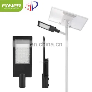 Faner Lighting 2020 New All in One Solar Street Light Outdoor Ip65 All in One Solar Stree 5 Years Wattery Led Solar Street Light thumbnail-3