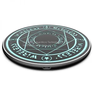 Hot Portable Mobile Wireless Fast Charger, Universal 10W Magic Array qi Wireless Charging Base thumbnail-2