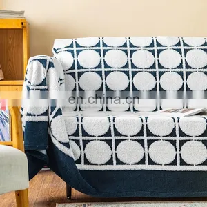 Riches Base Home Decoration Accessories 100% Polyester Plush Multiple Seats Sofa Cover Couch Protector thumbnail-7