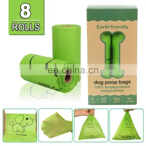 Amazon Hot Sale Biodegradable Pet Waste Bag PLA Cornstarch Pet Waste Bag thumbnail-5