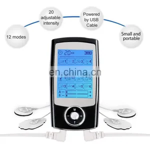 Tens Unit Machine Pulse Massager 16 Massage Modes Rechargeable Muscle Stimulator Device for Pain Relief thumbnail-4
