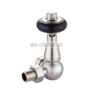 116S-J Brass Paished Chrome Thermostatic Radiator Valve thumbnail-1