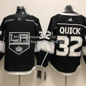 Los Angeles Kings #32 Quick Black Jersey thumbnail-1