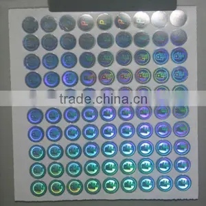 Custom 3d Hologram Sticker,permanent Rainbow Hologram Label Sticker thumbnail-1