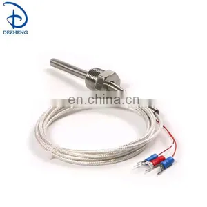 RTD Pt100 Temperature Sensor Probe 2/3 /4 Wires thumbnail-1
