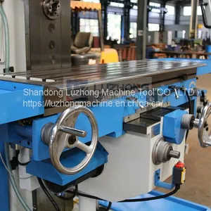 X6432 Swivel High Speed Vertical Rotary Head Milling Machine Tool With Knee Type thumbnail-5