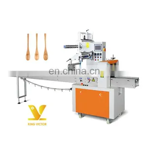 Factory Price Packing Honey Spoon Pillow Bag Machines Horizontal Packaging thumbnail-1