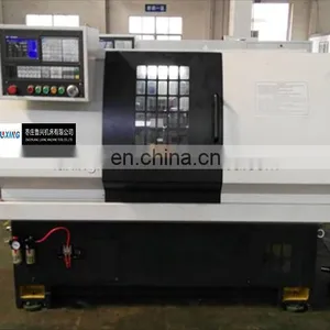 Flat Bed Japanese Taiwan Cnc Control Lathe Turning Machine With 10 Inches Chuck CK6140/500/750/1000mm Price for Sale thumbnail-2