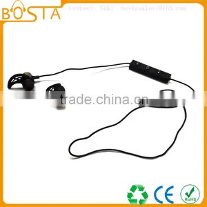 Sports Waterproof Magnet Cheap Stainless Steel Silver Bluetooth Earphones 2016 thumbnail-1