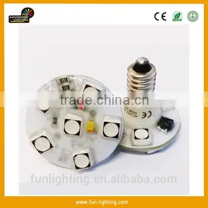 Disco Hall 9 LEDs 28mm E10 RGB Changing Color Sequence Group RGB Auto Running 24vac Rgb Led Amusement Lights thumbnail-1