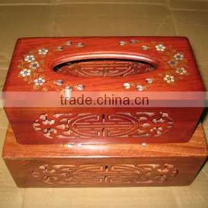 Wooden Tissue Box thumbnail-1