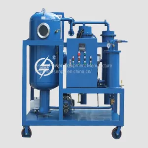 CE Qualified Turbine Oil Purification Machine, Lube Oil Filtration Equipment thumbnail-1