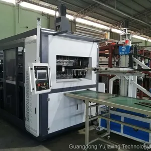 JS850x560 Fully Automatic Servo Disposable Plastic Cup Bowl Making Thermoforming Machine thumbnail-2