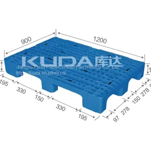 Industrial Pallet Solutions of China Manufacturer 1209A WGJJ PLASTIC PALLET thumbnail-1