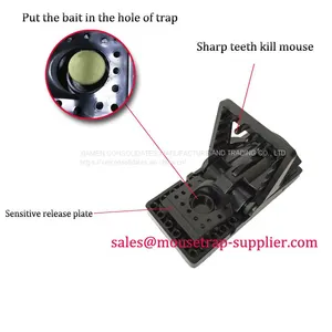Humane Plastic Quick Catch Mouse Rat Snap Trap Rodent Killer thumbnail-4