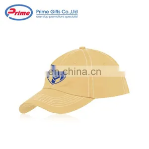 6 Panel Unconstructed Retro Fitted Promotional Logo Printed Custom Baseball Cap thumbnail-3