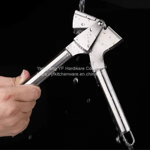 Kitchen Accessories Home and Kitchen Gadgets Garlic Squeezer Kitchen Tools Multifunction Garlic Press Crusher thumbnail-2