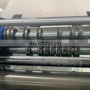 UTS370S High Speed Self Adhesive Label Sticker Cutter Rewinding Machine Price With Turret thumbnail-4