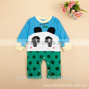 Wholesale Fairy Cartoon Toddlers Baby Romper Climbing Clothes Print Animal Bear Dogs Lions Rabbits & Pandas AG-LA0021 thumbnail-6