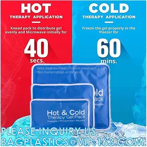 Therapy Gel Pack, Medical Care After Injury Instant Ice Pack Cold Pack Cooling Bag OEM Disposable Ice Cold Pack for Pain Relief thumbnail-3