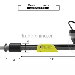 R4 Led Car Headlight Bulb H3 30w 40w 4800lm Headlamp From Tinsin Manufacturer thumbnail-4
