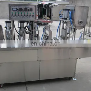Production Line Auto Yogurt Cup Filling And Sealing Machine thumbnail-4