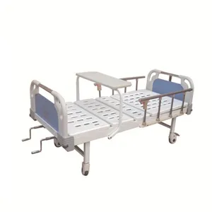 Nursing Bed/Common All Iron Spray Painted Medical Bed / Ward Bed thumbnail-3