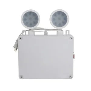 IP65 Waterproof Double Heads Emergency Light 2×3W Duration 3 Hours thumbnail-1