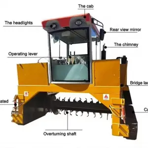 Compost Making Machines Small Compost Turner Machine Small Compost Turner Electric thumbnail-1