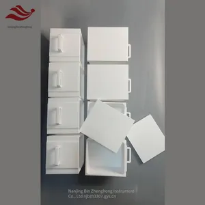 Ptfe Square Box With Handle for Chemical Storage and Containment, High Purity, Non-leaching thumbnail-4