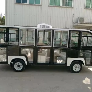 14-seater Enclosed Electric Sightseeing Vehicle With Doors for Parks, Schools and Scenic Spots in Xuzhou thumbnail-2