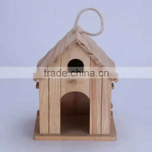 Factory Directly Hot Sale Wooden Imitation Style Bird House Bird Cage thumbnail-2