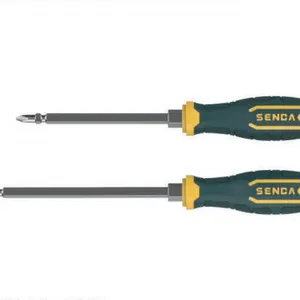 Dual‑Color Cushion‑Grip Double‑End Interchangeable Screwdriver thumbnail-1