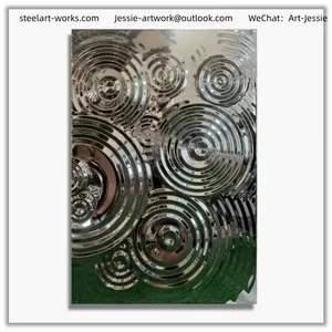Copper Wall Sculpture for Signature Hotel Decoration thumbnail-4