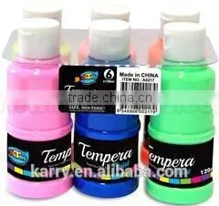 6ct*120ml Tempera Paint A0217,non-toxic,easy to Use thumbnail-1
