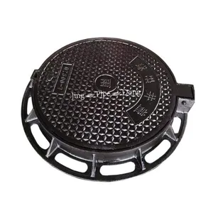 Telecom Ductile Iron Cover Manhole Cover Cast Iron Manhole Cover With Frame thumbnail-4