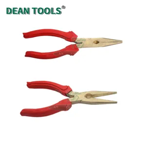 Non-Sparking Flat Nose Pliers,Hazardous-Area Suitable,Industrial-Grade,Explosion-Proof thumbnail-1