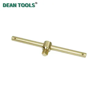 Non-Sparking Sliding T Handle, Aluminum Bronze Alloy Tool, Sliding T-Handle Socket Wrench thumbnail-1