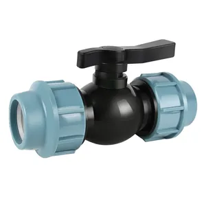 LRITEO Pipe Fittings - Agricultural Water-saving Irrigation Pipeline Connector, Ball Valve, Elbow, Tee Connector Manufacturer Pn20 thumbnail-2