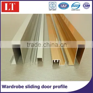 Aluminium Profile for Wardrobe Sliding Door Frame thumbnail-3