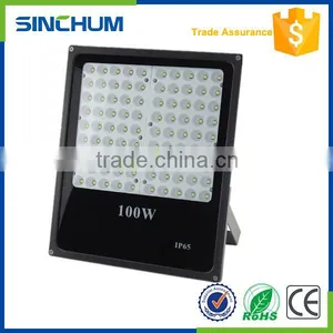 Factory Wholesale New Design Kroea Chip 90-100lm/w Ip65 Outdoor 100w Led Flood Light thumbnail-2