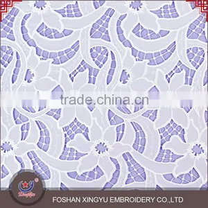 New Special Design Best Price Fashion Water Soluble Lace Fabric for Curtain/bridal Supplier's Choice thumbnail-2