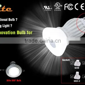 High Quality 9W LED G24 E27 Plug Light,PL Plug LED Lamp,Plc Plug Bulb thumbnail-2