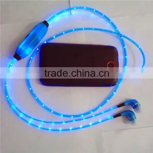 Recharge Visible Flowing LED Light 3.5mm Earphone(In-ear) thumbnail-1