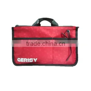 Water Repellent HD Polyester Travel Kits Bag With Multi Compartments thumbnail-3