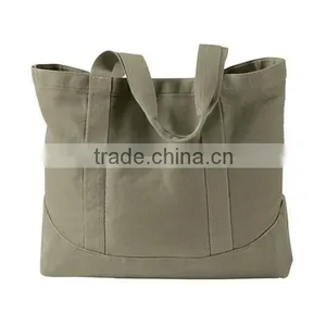 22" Heavy Duty Cotton Canvas Tote Bag thumbnail-6