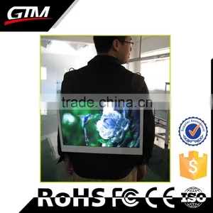Creative Backpack Display Advertising Player Machine thumbnail-1